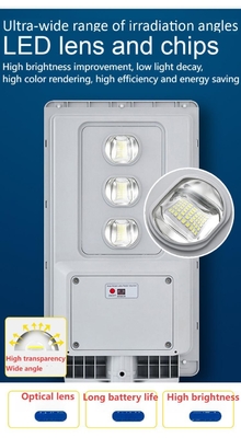 新しいABS 30W ポリシリコン 統合太陽光パネル LED 路灯 防水 IP65