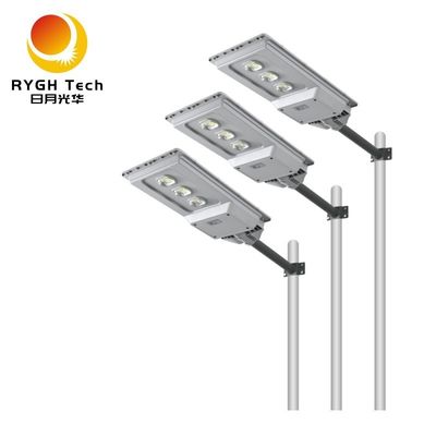 広範囲照明エリアと高輝度20W一体型ソーラーLED街路灯、レーダーセンサー付き公共道路照明