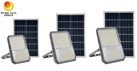 庭の小道や駐車場用の高マスト100W/200W/300W LEDソーラー投光器