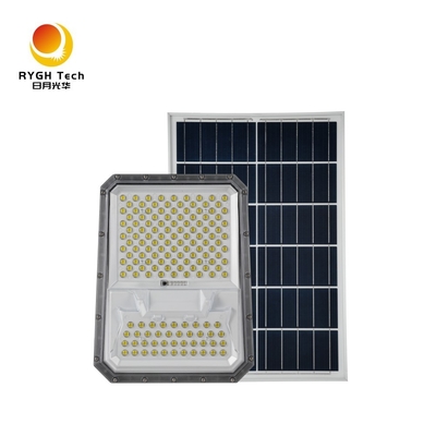 300平方メートル照射面積 多機能リモコンソーラーLED投光器 35W 長い放電時間 2年保証