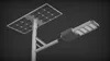屋外防水 組み込み 40W LED ソーラーストリートライト