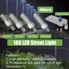 屋外公共照明 高ルーメン 180lm/W アルミニウム 100W 150W LED街路灯器具