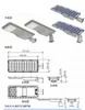160lm/W 明るさ オールインワン 太陽光路灯 10W 20W LED路灯