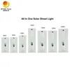 道路照明 マイクロ波センサー オールインワン 統合 60W アルムブラド パブリック 太陽ランプ 太陽光 LED ストリートライト