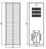 政府プロジェクト 8m 9m コンプリートセット 100W ソーラー誘導街路灯