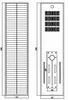 防水運動センサー 9m 10m 120W 産業用太陽光路灯