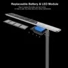 12Vエリア照明ソーラーストリートライト LVD付き 工場価格 Rygh-Fx-120W