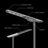 高品質のIP66太陽光 LED路灯 FCC Rygh-Fx-120W