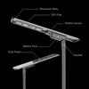 高性能高速道路 IP65 ガーデンソーラー LED 街路灯 Rygh-Fx-100W