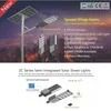 LiFePO4バッテリー 高輝度 170lm/W 100W ソーラーLED街路灯