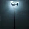 景観公共街路灯トップ統合15WソーラーLEDガーデンライト
