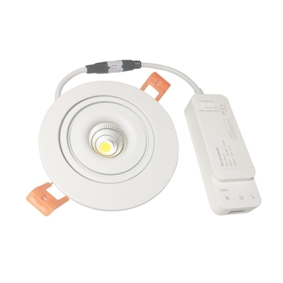 理性的な7W TaijiスマートなLED Downlights CCTの変更/WiFi/Bluetoothシステム
