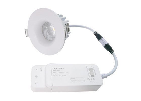 穂軸の防水引込められた導かれたDownlight AC 200-240V表面カバー可変性の暖かい白