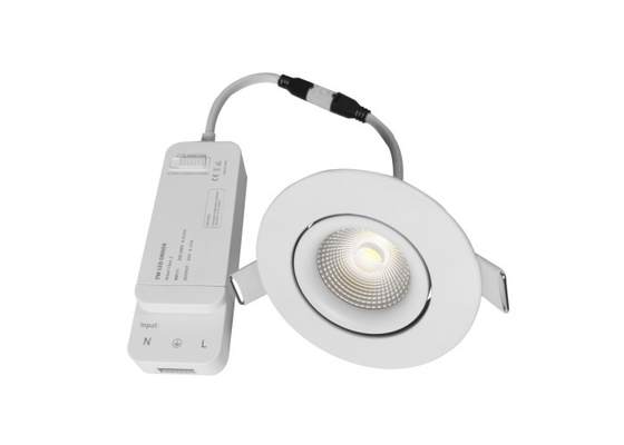 DimmableスマートなLED Downlights 8ワットAC 200-240V CCT防眩2700-6000K