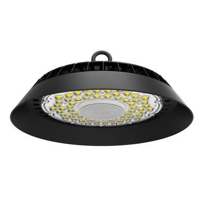 100Lm/w UFO LED MEANWELL Sosen DOBの運転者を収容する高い湾ライト黒色