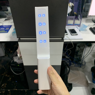 ポータブル4のワットLEDの紫外線の滅菌装置の細い棒、手持ち型の紫外線の殺菌18650のリチウム電池力